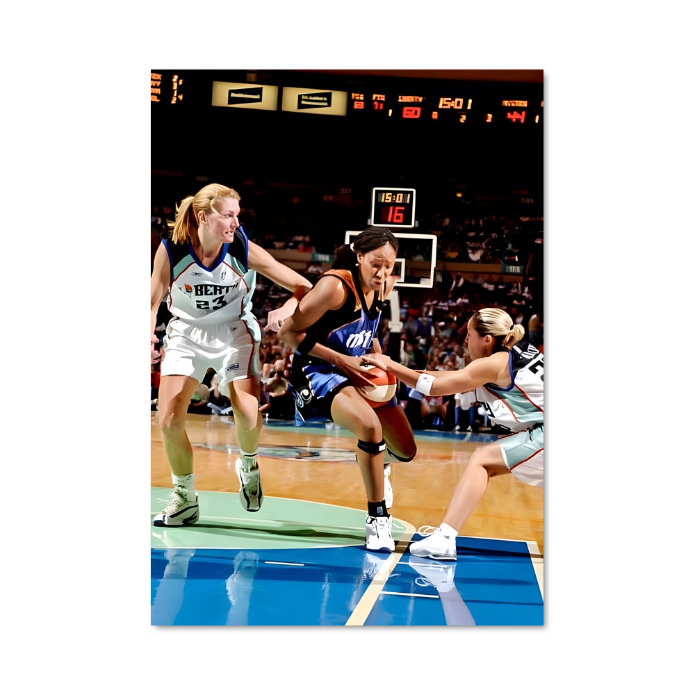 Poster Chamique holdsclaw – affiche Basketball